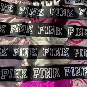 Victoria's Secret PINK Low Rise Thongs Lot Of 5